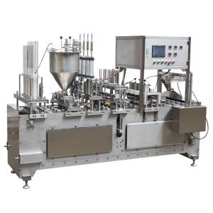 Wholesale 50HZ PLC Cup Filler Packing Machine With 0.6Mpa Air Pressure from china suppliers