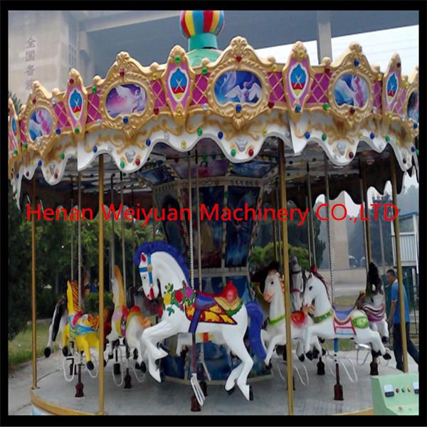 musement park rides fairground carousel horse for sale lived by children and
