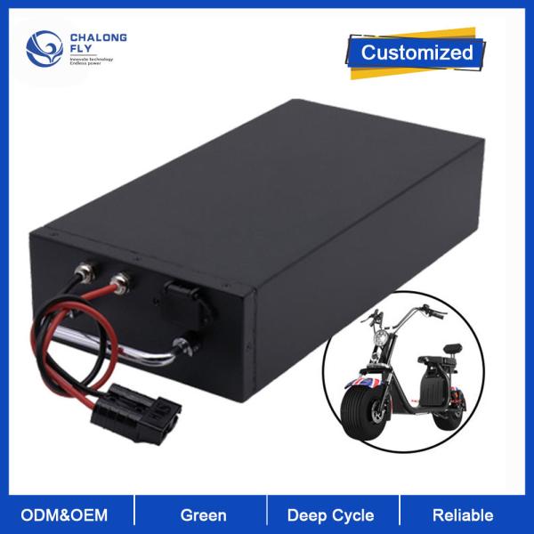 LiFePO4 Lithium Battery 60V 72V 96V OEM ODM Rechargeable 60AH 120AH 180AH