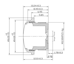 Wholesale 1/4&quot; 1.2mm wide angle S mount lens ,HFOV150 degree, F2.8 , good for Aptina MT9P031,CCL14012MPF from china suppliers