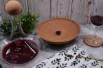 23cm Natural Cork Coasters Sturdy Glass Top Wine Decanter Cork Stoppers Anti