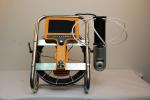 inspection camera pan tilt chimney with recorder