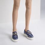 Customized Bohemian Styling Ladies Platform Sneakers ODM Ladies Flat Casual