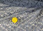 Flower Dying Lace Fabric Water Soluble Polyester Guipure Lace Fabric By The Yard