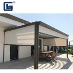 Garden IP67 Aluminum Louvered Pergola Bioclimatic Snow Resistant UV Protection