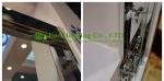 Shower room In-line two sliding shower cabin,hanging rollers shower door