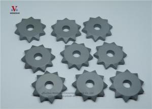 Wholesale Bush Hammer Roller Brazing Carbide Inserts / Round Carbide Inserts Tips from china suppliers