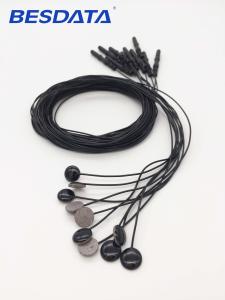 Wholesale Medical Coloful Sintered Silver Silver Chloride Cup Brain EEG Cable With EEG Electrodes from china suppliers