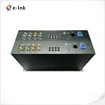 Rack Mount Fiber Video Converter 6 Channel 3G SDI Fiber Extender / 8 Channel
