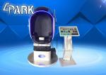 Attractive 9D VR Simulator , Electric System 9D VR Cinema With 1 Seat