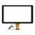 ROHS 18.5 Inch Lcd Capacitive Touchscreen 10 Points USB Interface