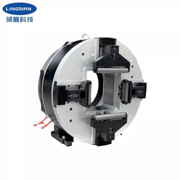 4 Jaw Pneumatic Rotary Chuck for Laser Machine , Lathe Machines , Electric