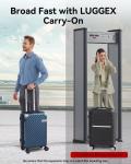 Carry On Luggage 22x14x9 Airline Approved - 35L Polycarbonate Expandable Hard