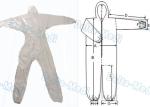 Breathable SF Non Woven Disposable Protective Coveralls Ealstic Waist Multi Size
