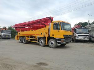 Wholesale Putzmeister 42m Benz Second Hand Concrete Pump Truck 140m3/H 290kw from china suppliers