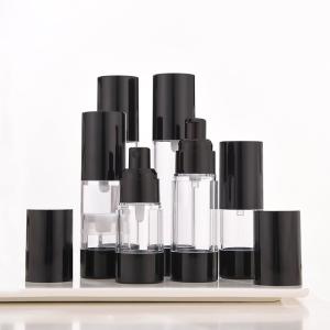 Wholesale AS Base Material Luxury Empty Airless Spray Pump Bottles 15ml 30ml 50ml 80ml 100ml 120ml for Travel Skincare Convenience from china suppliers
