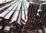 Custom Extruded Aluminum Extrusions / Profiles For Sliding Door Wood Grain