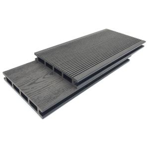 Wholesale 145*21 mm Water-proof Co extrusion Hollow Outdoor Decking Wpc Vinyl Flooring For Swimming Pool from china suppliers