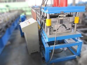 Wholesale Round Ridge Cap Roll Forming Machine Hydraulic Punching Anti - Rust Rollers from china suppliers