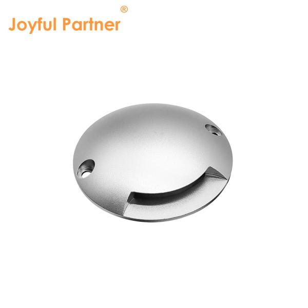 Side Emitting Recessed Step Inground Light Round Low Voltage 1W DC 24V 3000k