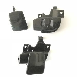 Wholesale Auto Custom Carbon Fiber Parts Ferrari Carbon Fiber Door Handles Hot Press Molding Process from china suppliers