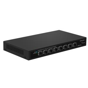 Wholesale 8-Port 10G SFP+ Fiber Switch Unmanaged 1G/2.5G Auto-Adaptive DC12V Support OEM from china suppliers