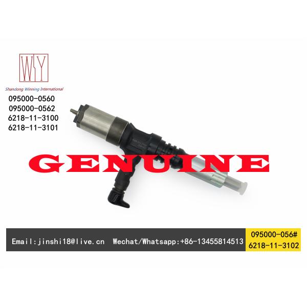 Denso Genuine and New Fuel Injector 095000-056# 095000-0560 095000-0562 for Komatsu 6218-11-3100 6218-11-3101 6218-11-31