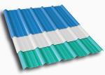 Weather Resistant Lasting Color PVC Roof Tiles 0.8mm For Villa Garden Constructi