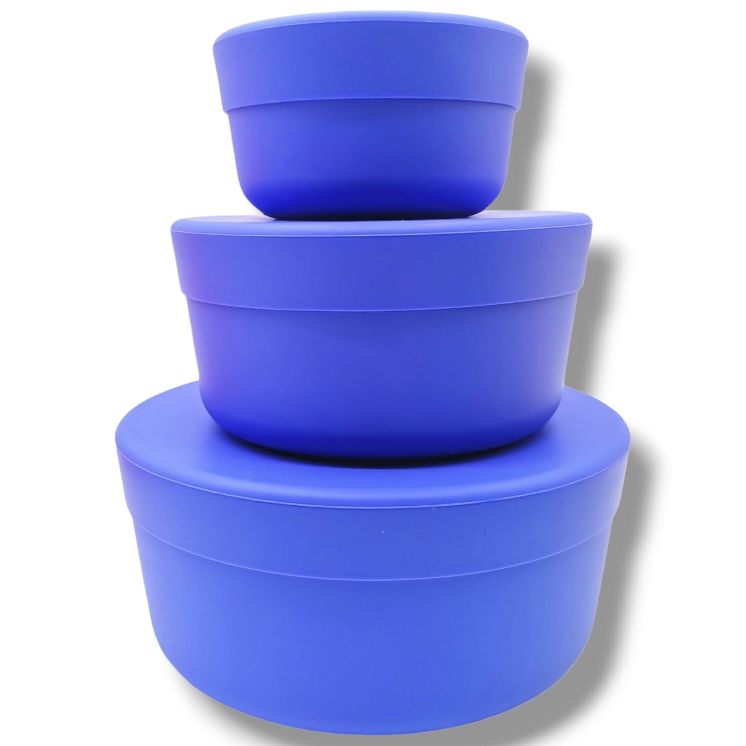 Kids Silicone Food Storage Containers BPA Free Leakproof Airtight Tag Bento Lunch Box
