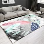 Modern Simplicity Machine Washable Living Room Rugs Nordic Scandinavian Style