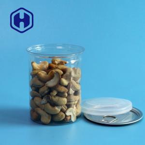 Wholesale Transparent PET Cans With Aluminum Easy Open End Or Plastic PE Lid from china suppliers