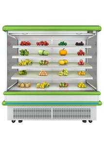 Wholesale Single Temperature Multideck Display Fridge Showcase For Fruit And Vegetable from china suppliers