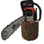 20 Inch Gasoline Chainsaw Wood Cutting Machine With 2.2kw 2-Stroke Engine