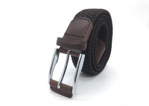 Wholesale Fashion Mens Elastic Stretch Belts / Enduring Stretch Woven Belt For Junior from china suppliers