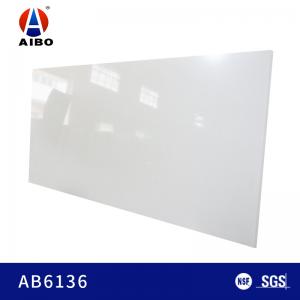 China 2.2g/Cm2 White Carrara Quartz Stone With  Interior Wall Panels on sale