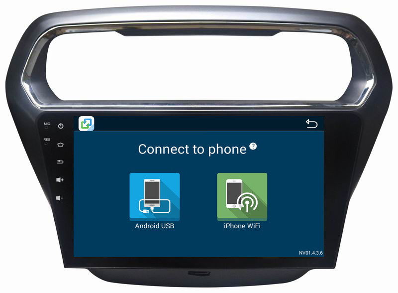 Ouchuangbo car radio touch screen android 8.1 system for Ford Escort with BT USB wifi gps nav SWC music output
