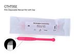 Pink Disposable Manual Pen For Semi Permanent Makeup with Flaecible Blades