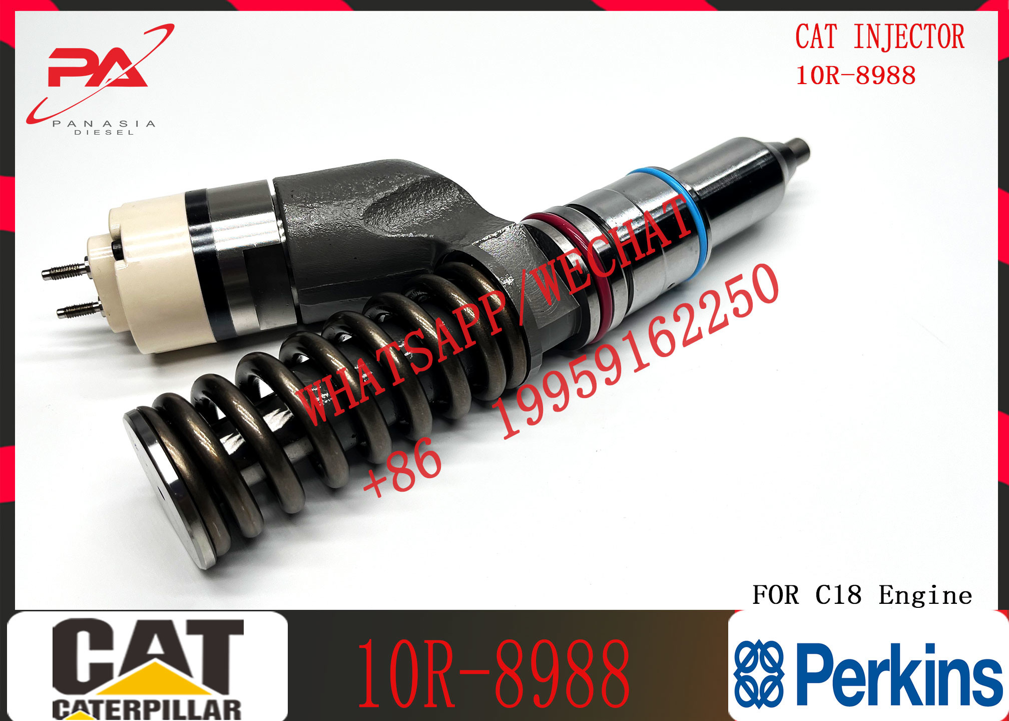 Common Rail Injector Assy 211-3026 276-8307 1OR-0724 1OR-9787 1OR-7228 1OR-2772 1OR-7231 10R-7230 10R-8988