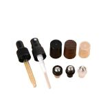 Stainless Steel Essential Oil Roller Bottles 10ml Cobalt Blue/Amber Glass Empty