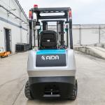 Light steering Lithium Electric Forklift , Electric Lift Truck 4.5m Lift Height