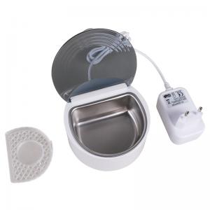 China Small Ultrasonic Denture Cleaner / Ultrasonic Retainer Cleaner With Separate Cleaning Tray on sale