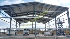 Wholesale Prefab Galvanized Steel Shed Frame Workshop Structure Building Warehouse Hot Rolled from china suppliers