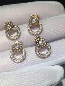 China Luxury jewe factory earrings gold diamond  18k gold  white gold yellow gold rose gold diamond earrings on sale