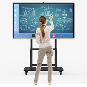 Wholesale 3840×2160 Interactive Electronic Whiteboard , Smart Touch Screen Board Multipurpose from china suppliers