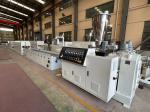 Hot Sale Window Curtain PVC Profile Extrusion Line Conical Twin Screw