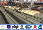 16m Metal Galvanized Transmission Steel Tubular Pole