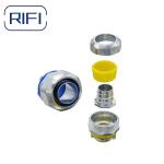 1 / 2 Inch Liquidtight Flexible Metallic Conduit Straight Seal Tight Connector