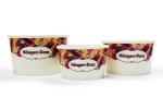 Disposable Disposable Ice Cream Sundae Cups 16oz Logo Printed Paper Bowls With