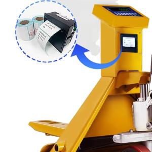 Wholesale SOHE 1-3t Electric Pallet Truck with Scale and Label Printing ODM LED Display from china suppliers