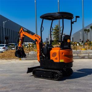 Wholesale Boom Swing One Ton Mini Excavator Small Garden Excavator With EPA HT10G from china suppliers